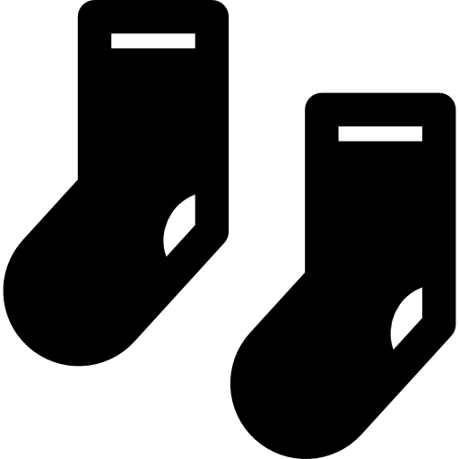 靴下 Basic Rounded Filled icon