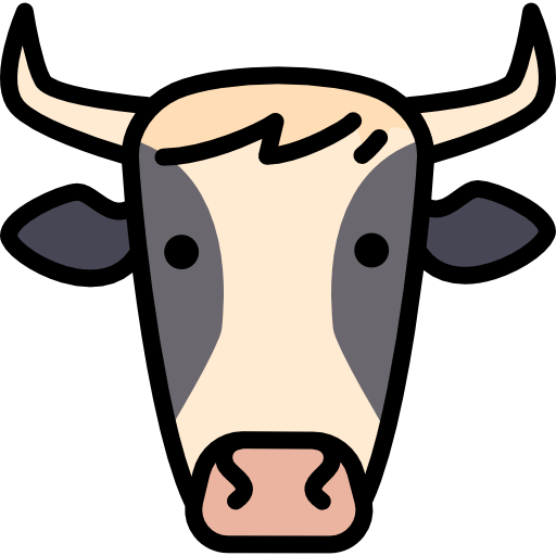 Cow Special Lineal color icon