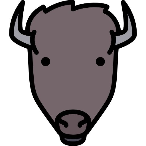 bizon Special Lineal color ikona