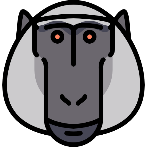 Baboon Special Lineal color icon