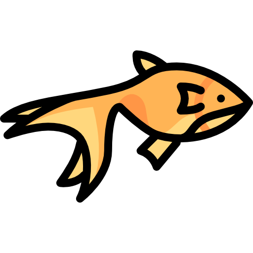 Золотая рыбка Special Lineal color иконка