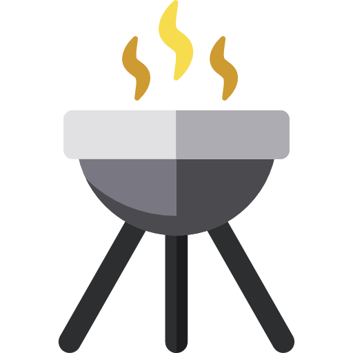 grill Basic Rounded Flat icon