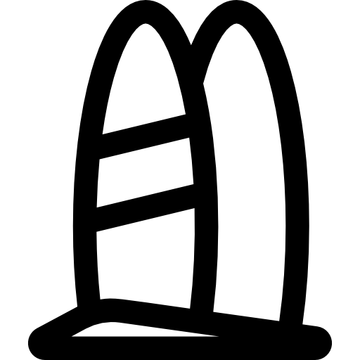 navegar Basic Rounded Lineal icono
