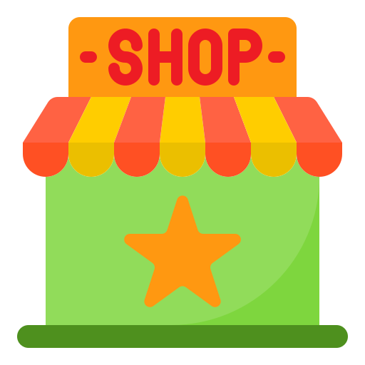 tienda srip Flat icono