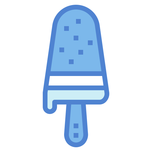 アイスクリーム Generic Blue icon