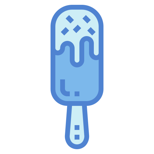 Ice cream Generic Blue icon