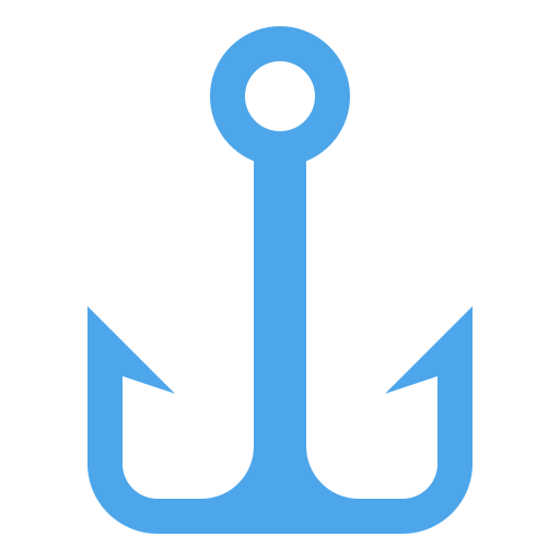 Anchor Smalllikeart Flat icon
