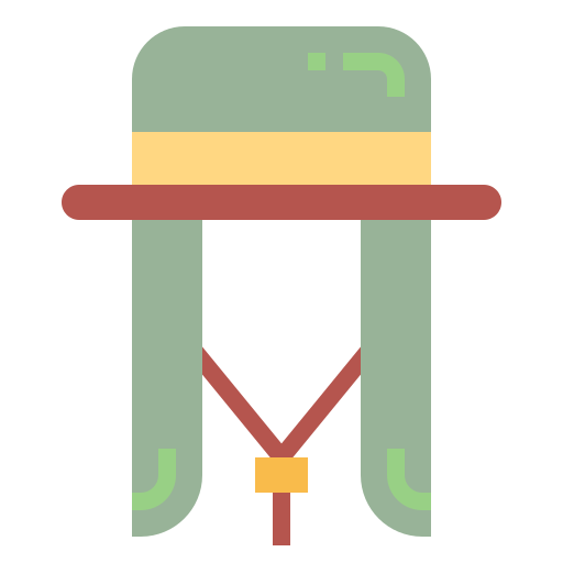 vissende hoed Smalllikeart Flat icoon
