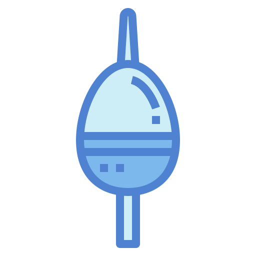 Fishing float Generic Blue icon