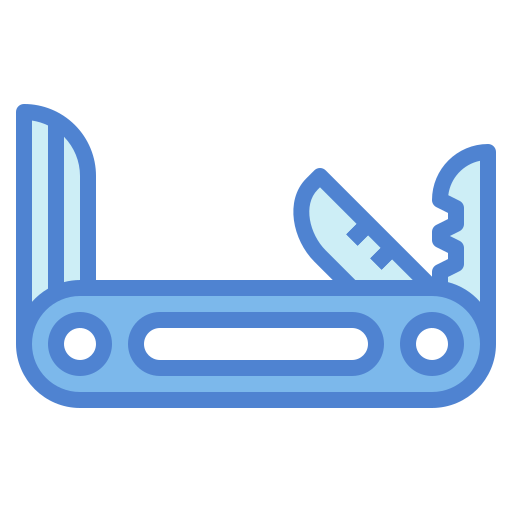 Penknife Generic Blue icon