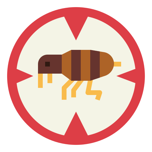 Anti flea Smalllikeart Flat icon
