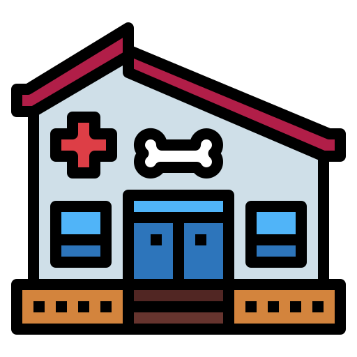 Clinic Smalllikeart Lineal Color icon