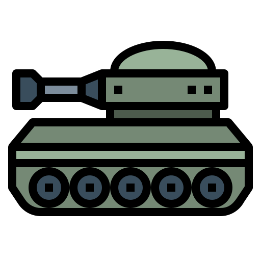 Tank Smalllikeart Lineal Color icon