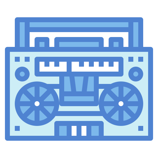 boombox Generic Blue icono