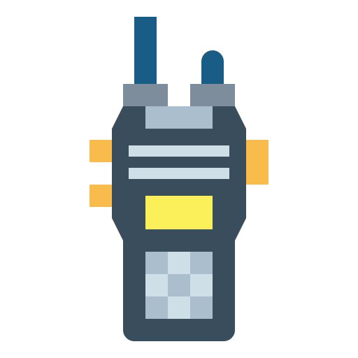 walkie talkie Smalllikeart Flat icon