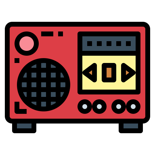 Radio Smalllikeart Lineal Color icon