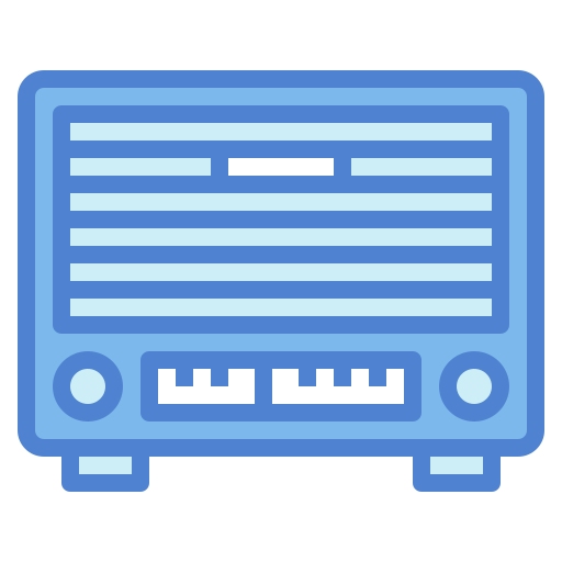 라디오 Generic Blue icon