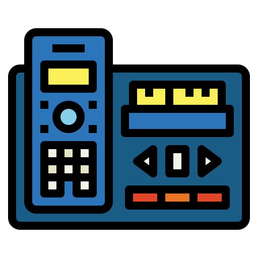 Telephone Smalllikeart Lineal Color icon