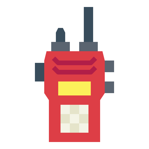 Walkie talkie Smalllikeart Flat icon