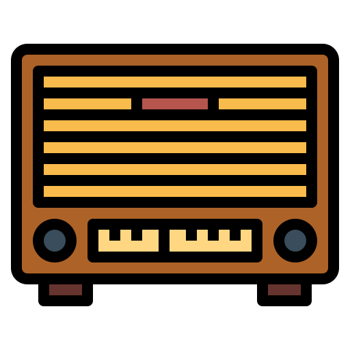 Радио Smalllikeart Lineal Color иконка
