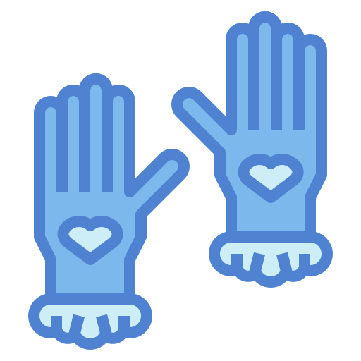 Gloves Generic Blue icon