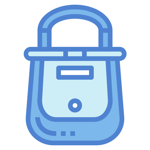 Purse Generic Blue icon