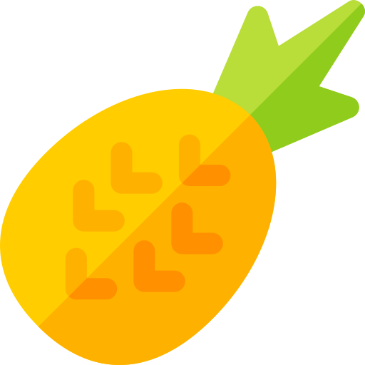 パイナップル Basic Rounded Flat icon