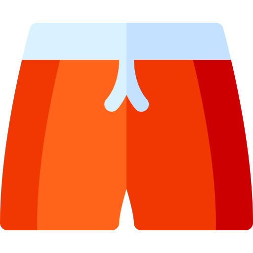 badehose Basic Rounded Flat icon