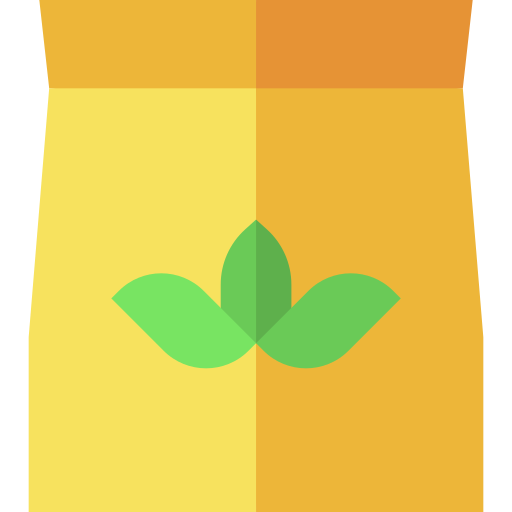 Seed bag Basic Straight Flat icon