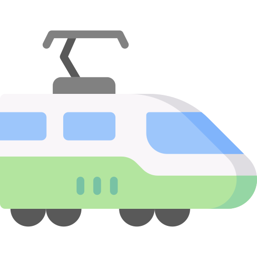 trein Special Flat icoon