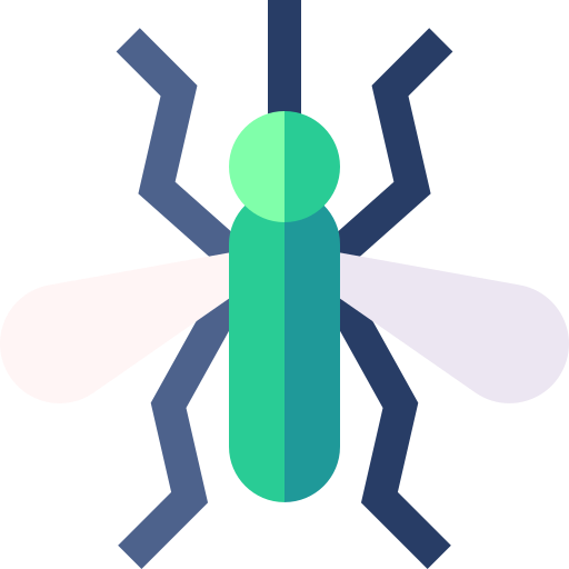Mosquito Basic Straight Flat icon