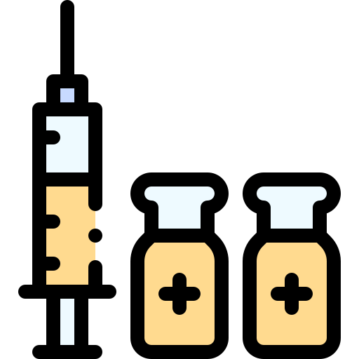 spritze Detailed Rounded Lineal color icon