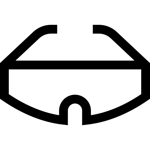 occhiali da sole Basic Straight Lineal icona