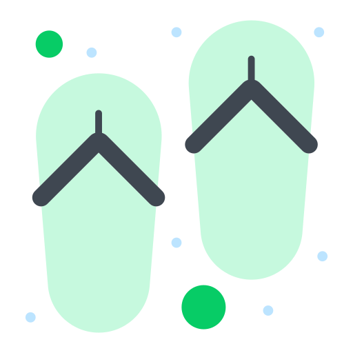 Slippers Flatart Icons Flat icon