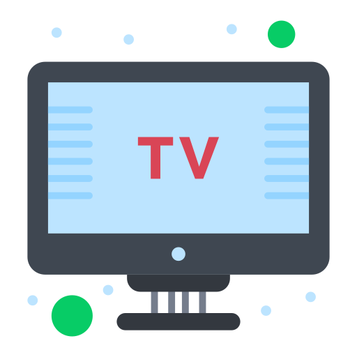 monitor televisivo Flatart Icons Flat icona