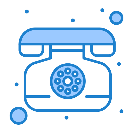 telefon stacjonarny Generic Blue ikona