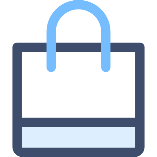 Shopping bag SBTS2018 Blue icon
