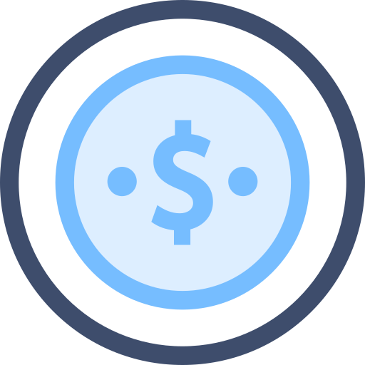 dólar SBTS2018 Blue icono