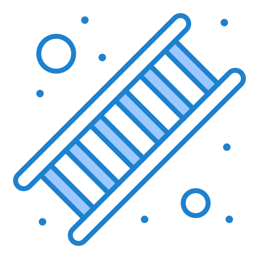 Stair Generic Blue icon