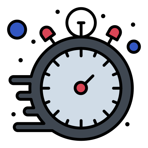 Часы Flatart Icons Lineal Color иконка