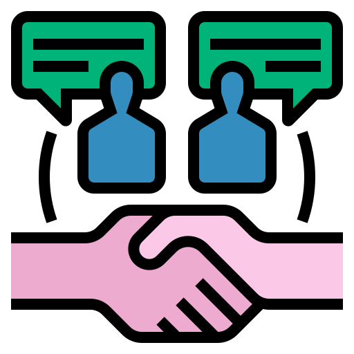 Partner Generic Outline Color icon