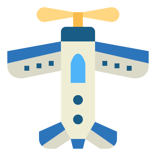 aerei Smalllikeart Flat icona