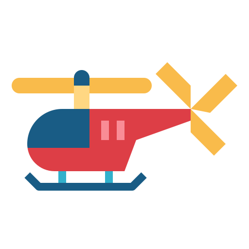 elicottero Smalllikeart Flat icona