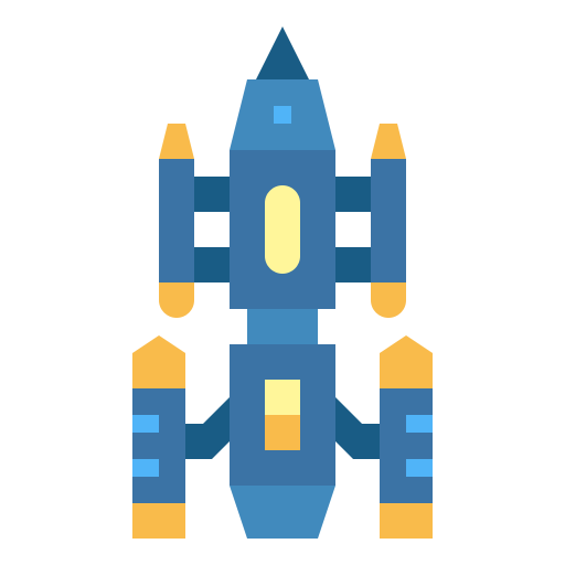 fusée Smalllikeart Flat Icône