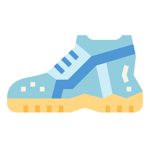 신발 Smalllikeart Flat icon