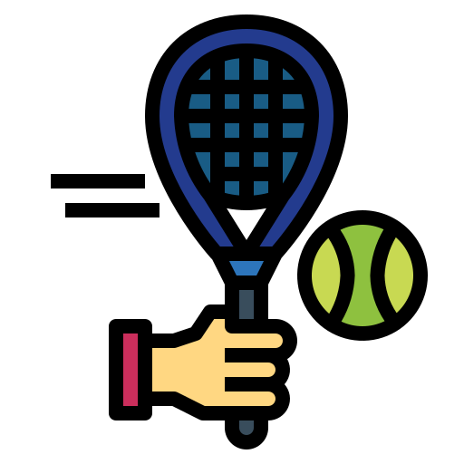 테니스 Smalllikeart Lineal Color icon