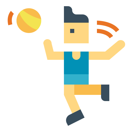 vóleibol Smalllikeart Flat icono