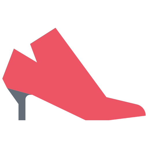 Shoe Coloring Flat icon