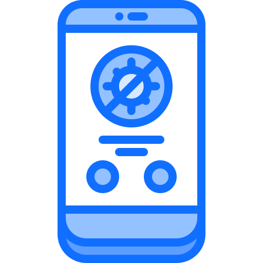 電話 Coloring Blue icon