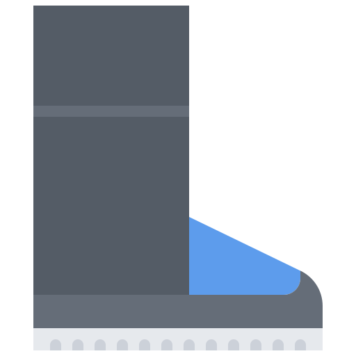 laarzen Coloring Flat icoon